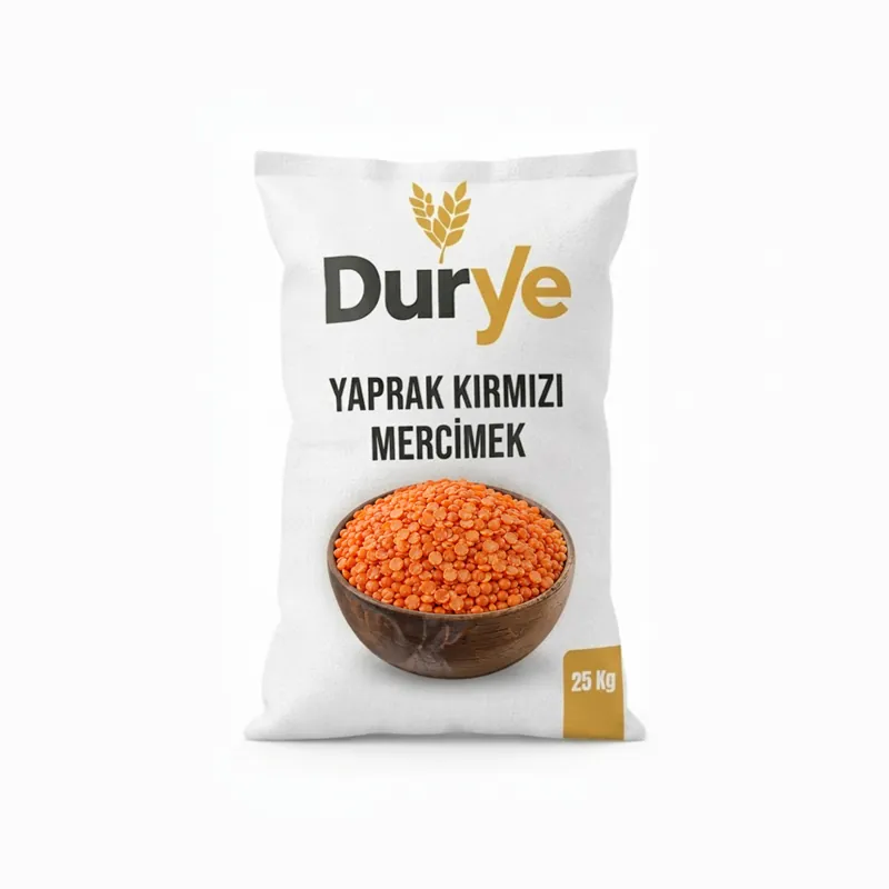 DURYE Yaprak Kırmızı Mercimek (Yerli & İthal) paketi